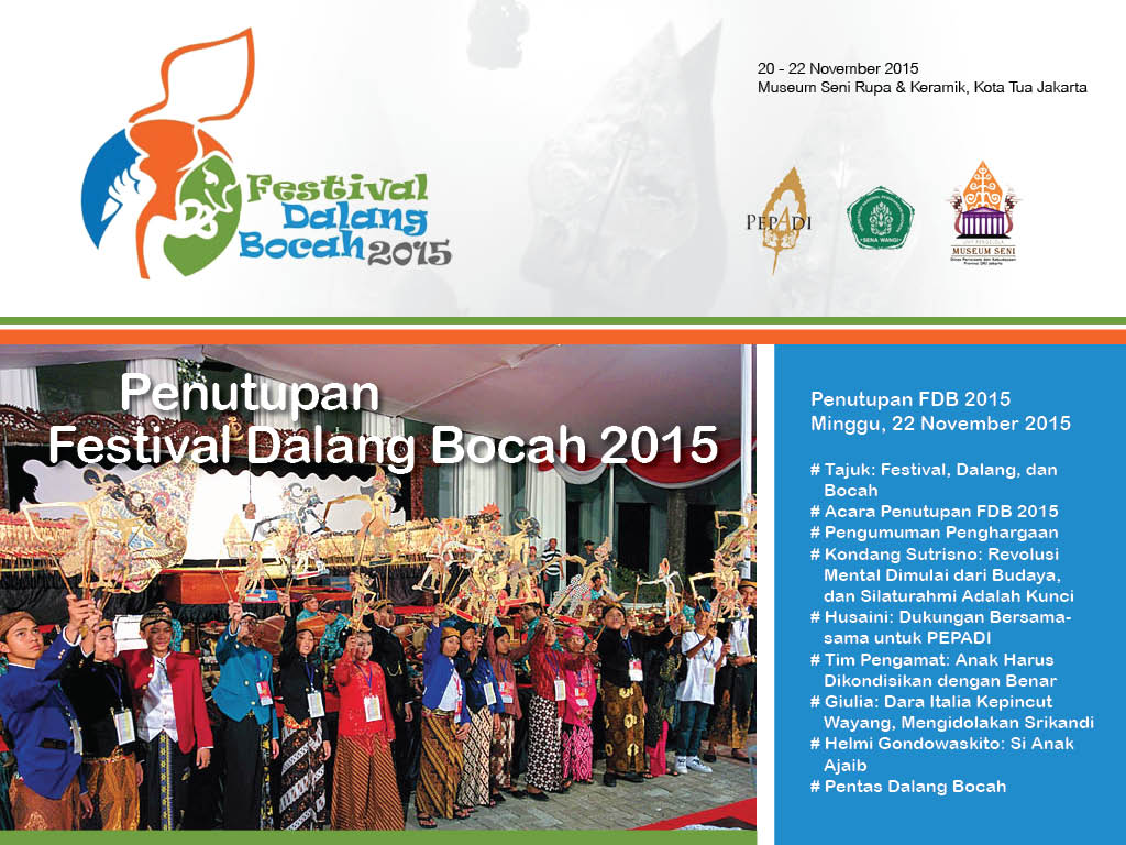 Majalah Digital Media Event FDB 2015 Penutupan, 22 November 2015
