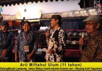 Aril Miftahul Ulum, Dalang Bocah Asal Lampung: Sejak Cilik Ingin Jadi Dalang