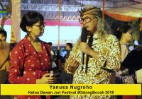 Wawancara dengan Yanusa Nugroho, Ketua Dewan Juri Festival #DalangBocah Tingkat Nasional 2018